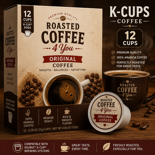 12 Pack Single Serve Coffee Capsules